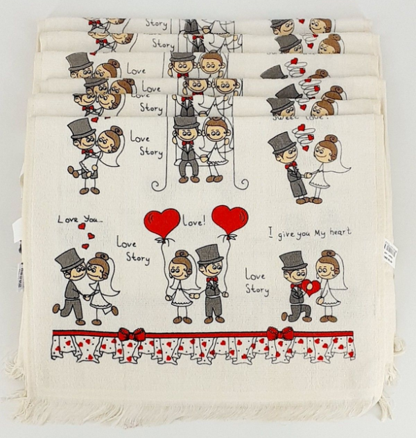 "Love Story" Küchentuch – Bild 2