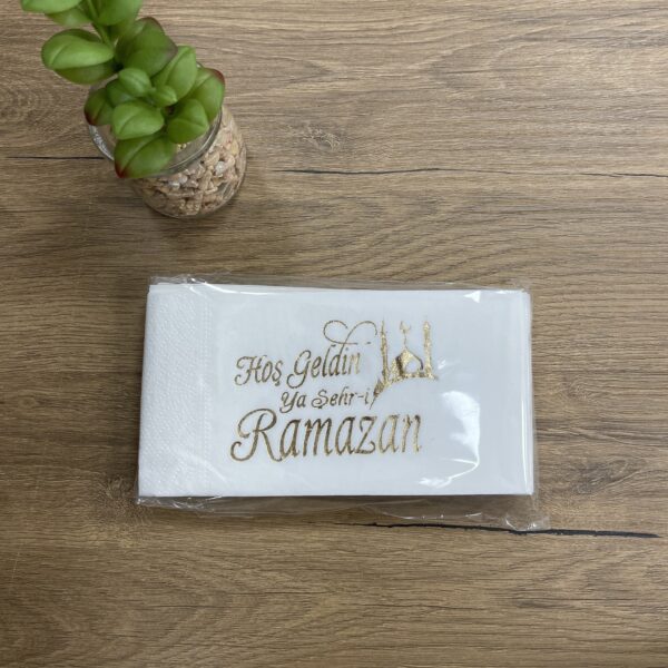 Motiv Servietten "Hos Geldin Ya Sehr-i Ramazan" – Bild 2