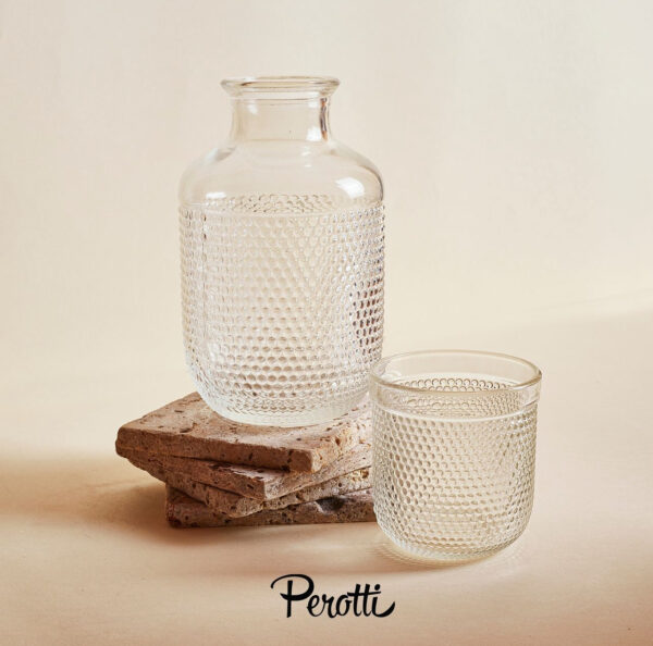 Perotti "Morry" Wasserkaraffe mit Glas