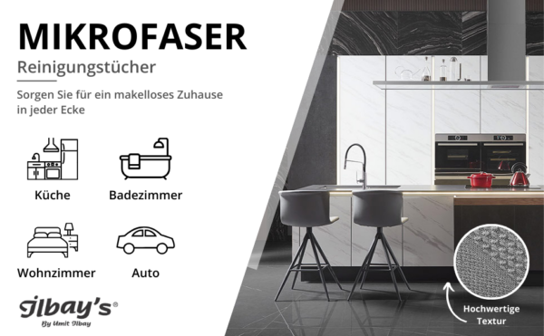 Ilbay`s Wundertücher 5er Set – Bild 5