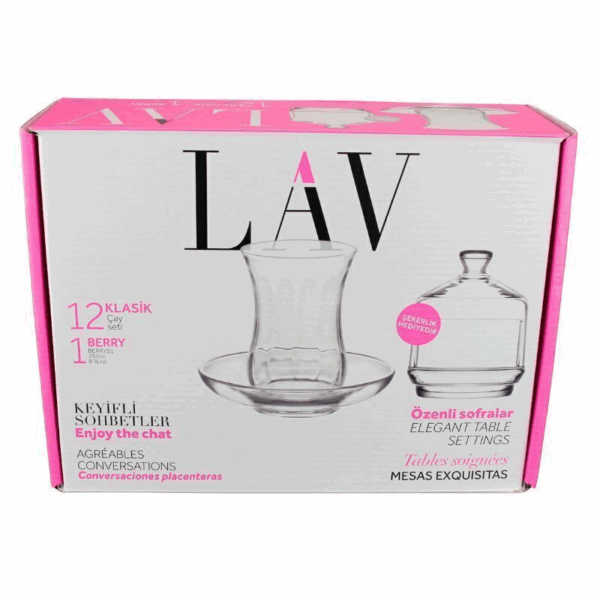 LAV “Klasik/Berry” Set 13 teilig